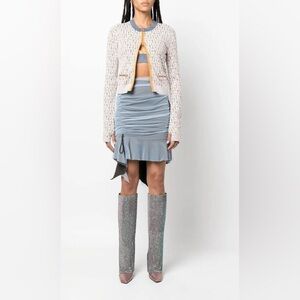 Diesel Monogram Cardigan S Authentic ( matching set available medium size skirt)